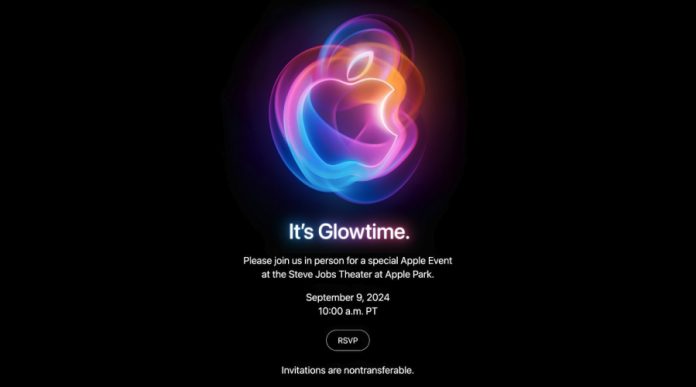 Apple it's Glowtime event