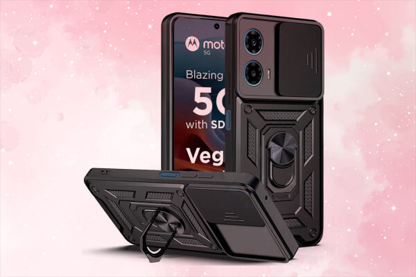 Hybrid Case Cover for Motorola G45 5G Phone