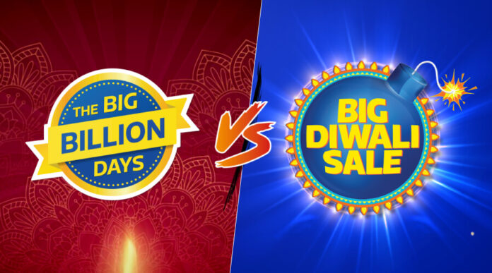 Flipkart Big Billion Days sale VS Diwali Dhamaka Sale