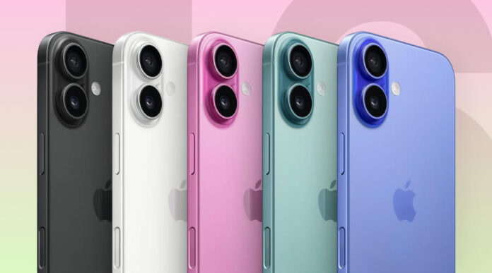 iPhone 16 color options