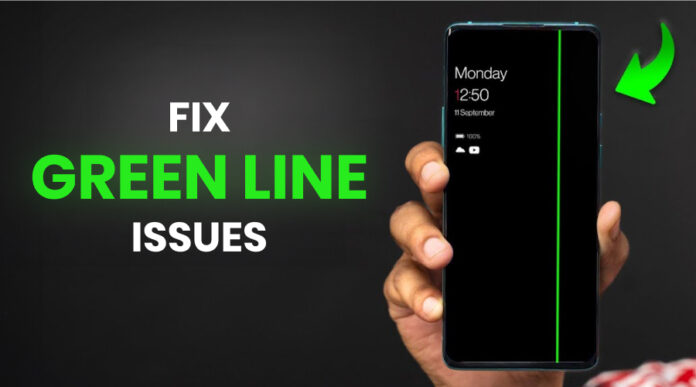 How to Fix Green Line Issues on Mobile Screen