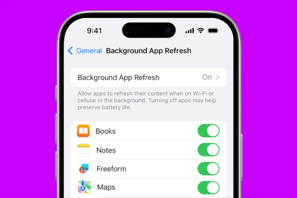 Limit Background App Refresh - Tip to Save iPhone Battery Health