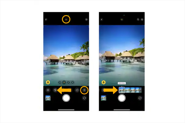 SETTING NO. 10: Use Filter When Shooting Photos - Best Camera Setting for iPhone 15 Model