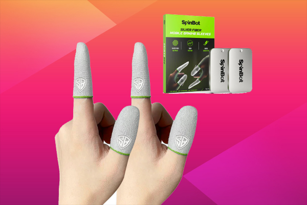 SpinBot Thumb & Finger Sleeve for Mobile Game gaming accessories