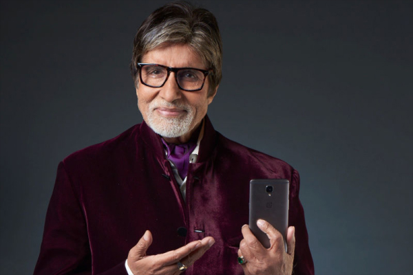 Smartphone Brands Used By Celebrities Amitabh Bachchan – OnePlus