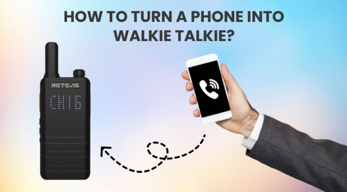 How to Turn Phone into Walkie Talkie with Bluetooth and Wi-Fi