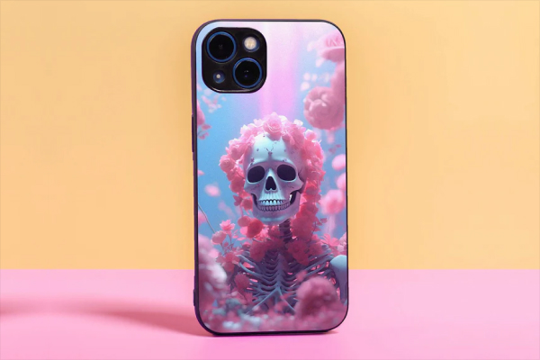 Pookie Skeleton Sleek Hybrid Case Pookie Cases for iPhone