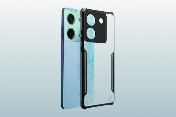 SMARTCASE Transparent Grip Case - Poco M7 Pro 5G Cover