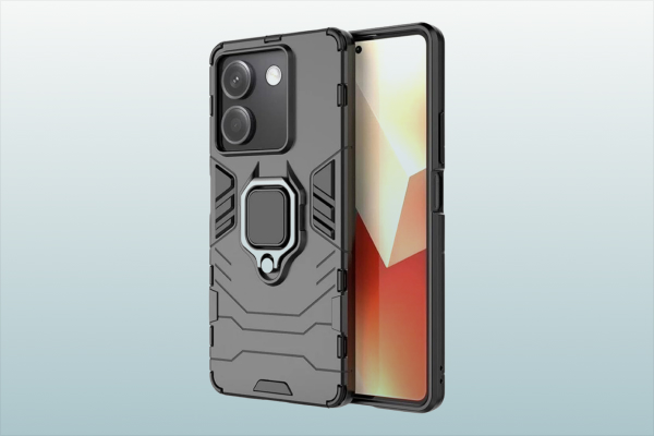 SPAZY CASE Dual Layer Armor Back Cover - Poco M7 Pro 5G Cover