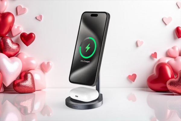 Wireless Charging Dock best gift for  valentine's day