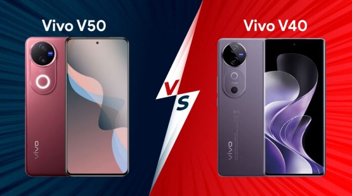 Vivo V50 vs V40 Comparing Specs, Features and Performance